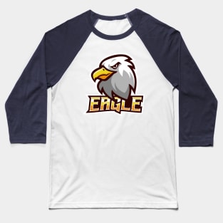 Eagle Mascot Logo Baseball T-Shirt